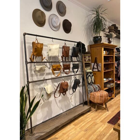 Crossbow Leather Telluride Backpack Handcrafted Normcore Gorpcore Outdoor Camel - Picture 2 of 11